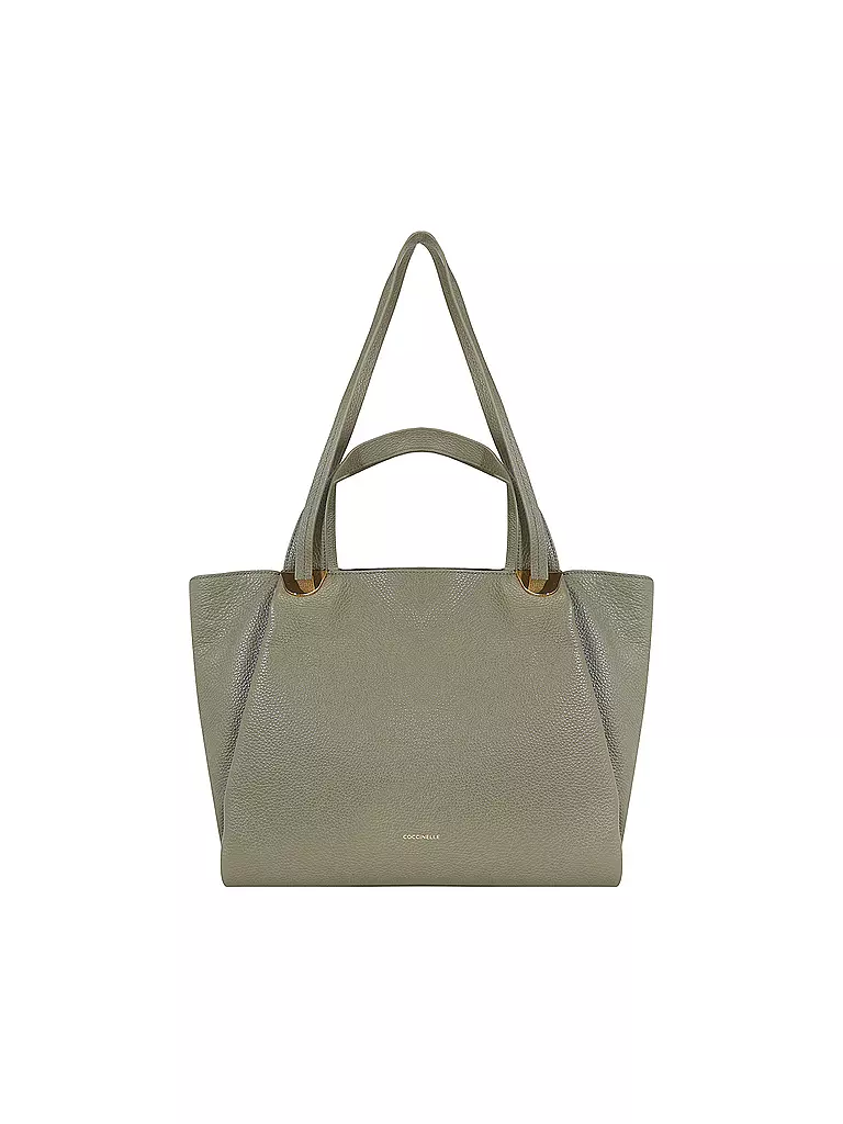 COCCINELLE | Ledertasche - Shopper COCCINELLEOLIVER  | olive