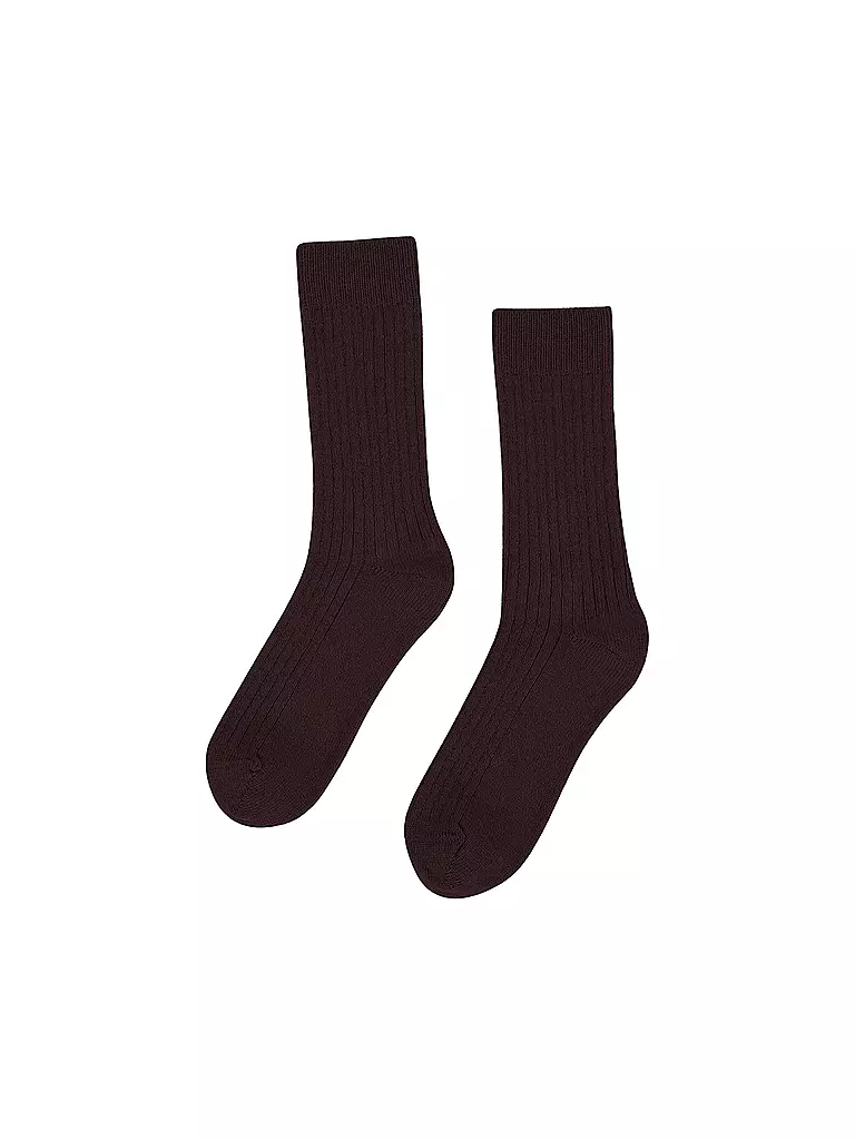 COLORFUL STANDARD | Socken MERINO WOOL 41-46 oxblood red | rot