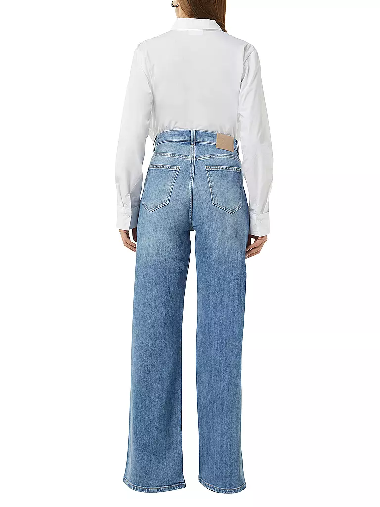 COMMA IDENTITY | Jeans Wide Leg Fit | blau