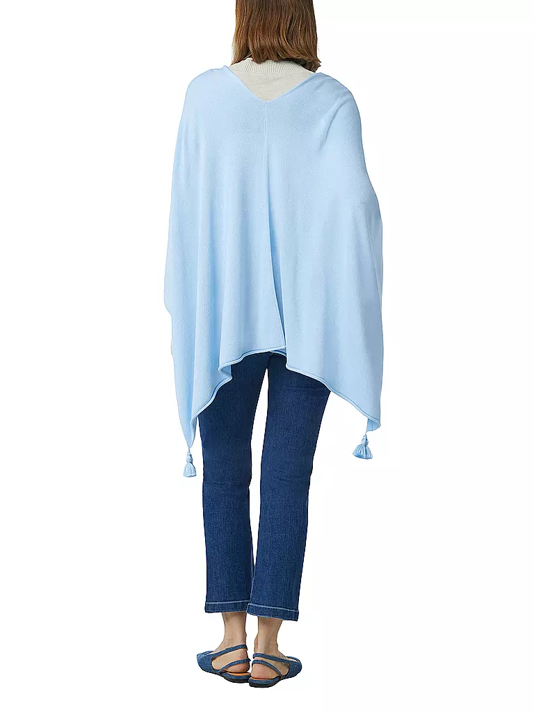 COMMA | Poncho - Cape | hellblau