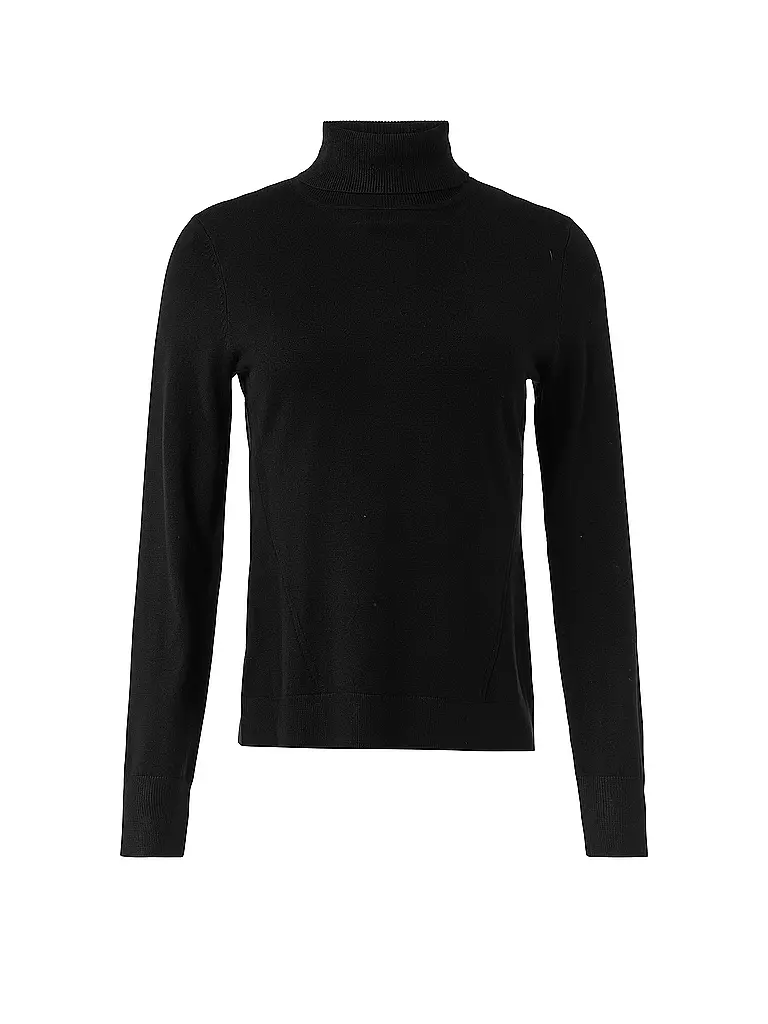 COMMA | Rollkragenpullover | schwarz