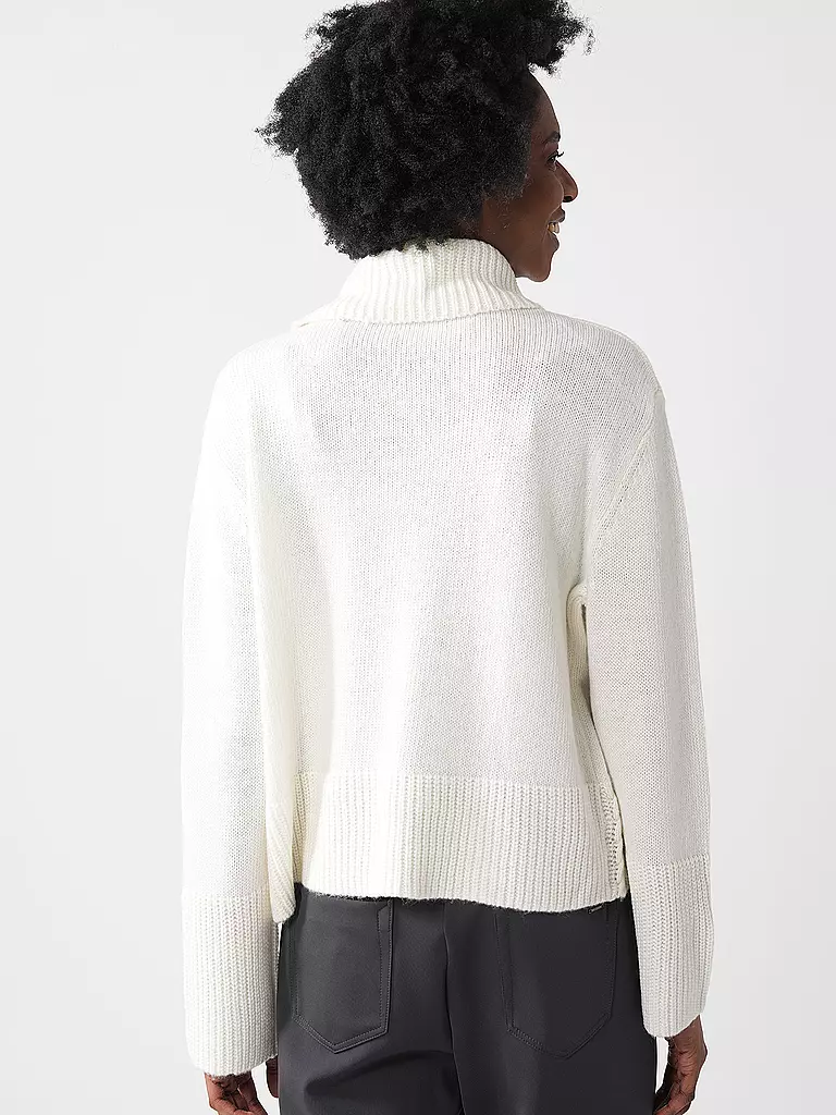 COMMA | Rollkragenpullover | lila