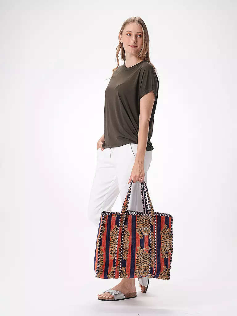 CONSCIOUS YOGA COLLECTIVE | Tasche - Shopper TIBETAN TIGER  TOTE | dunkelblau