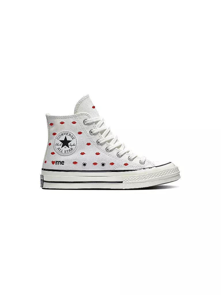 CONVERSE | Sneaker Chuck High With Love Valentine | creme