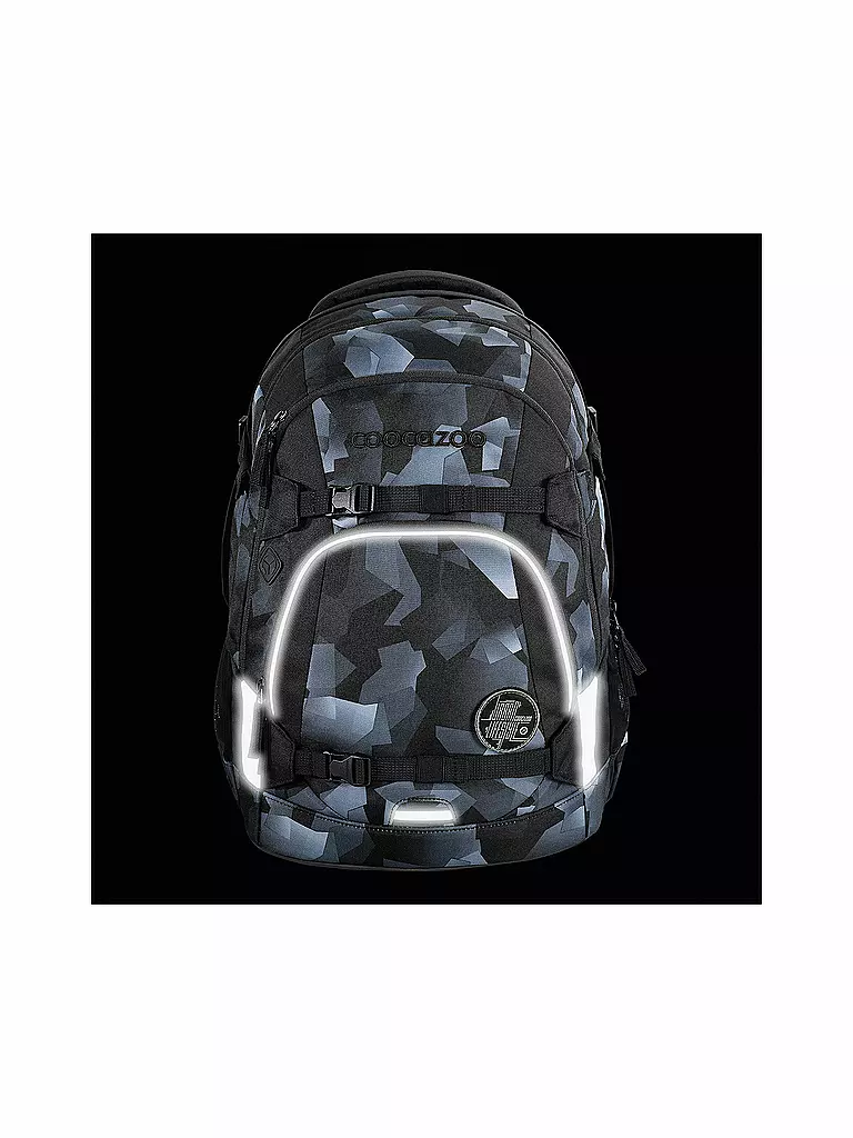 COOCAZOO | Schulrucksack MATE Grey Rocks | mint