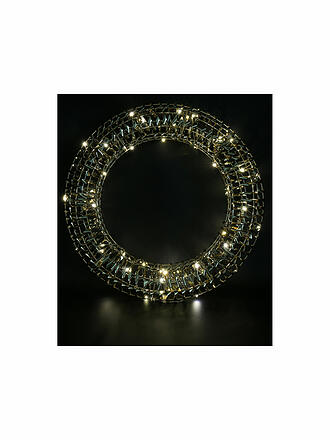 COUNTRYFIELD | Weihnachtskranz LED BLING 30cm Gold