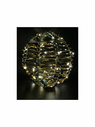 COUNTRYFIELD | Weihnachtskranz LED BLING 15cm Gold