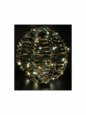 COUNTRYFIELD | Weihnachtskugel LED BLING 20cm Gold