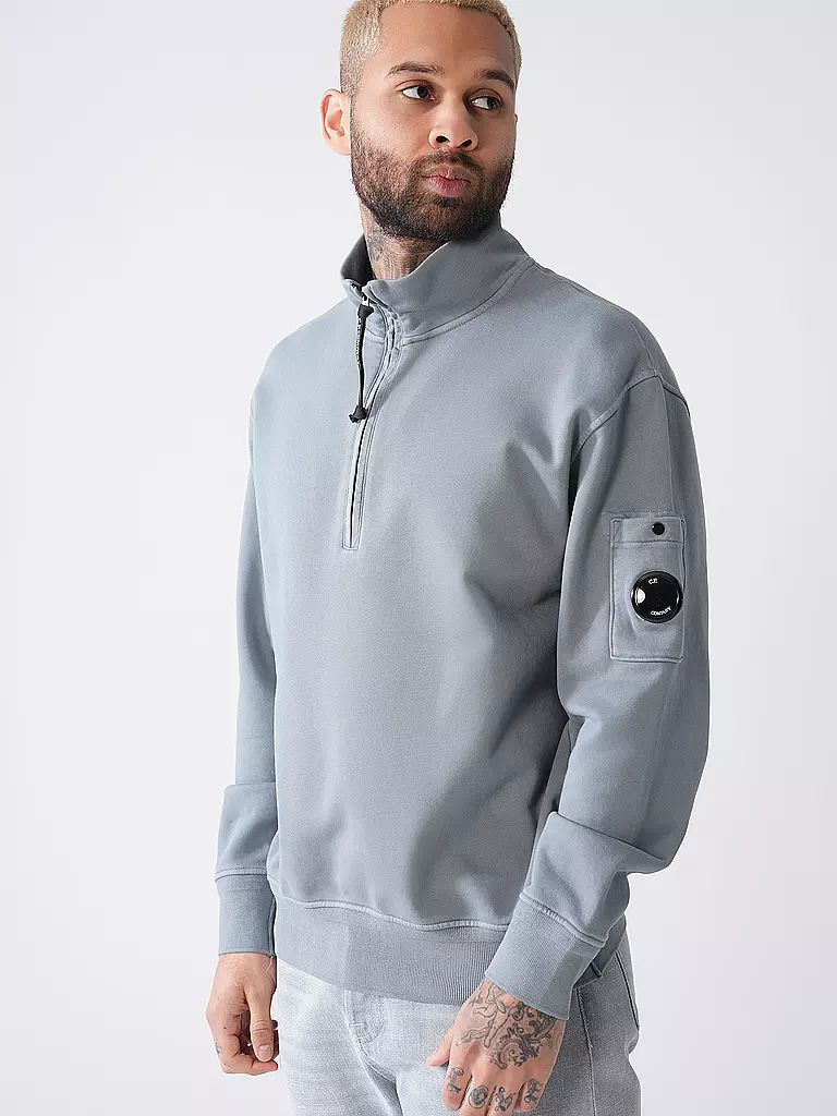 CP COMPANY | Troyer Sweater  | hellgrau