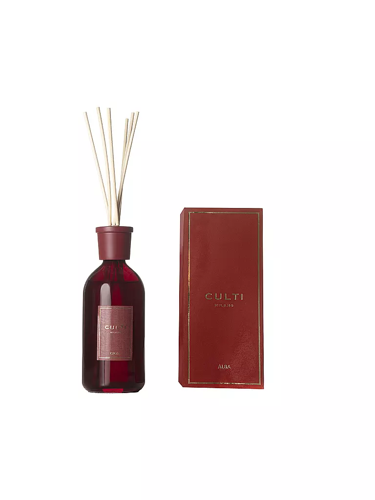 CULTI | Raumduft Diffusor Stile GIOIA 0,5l Rot | dunkelrot