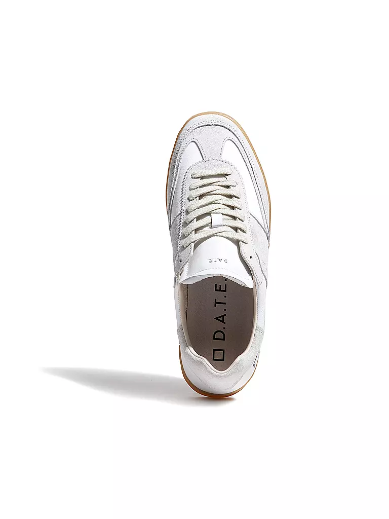 D.A.T.E. | Sneaker SPORTY LOW CALF | weiss