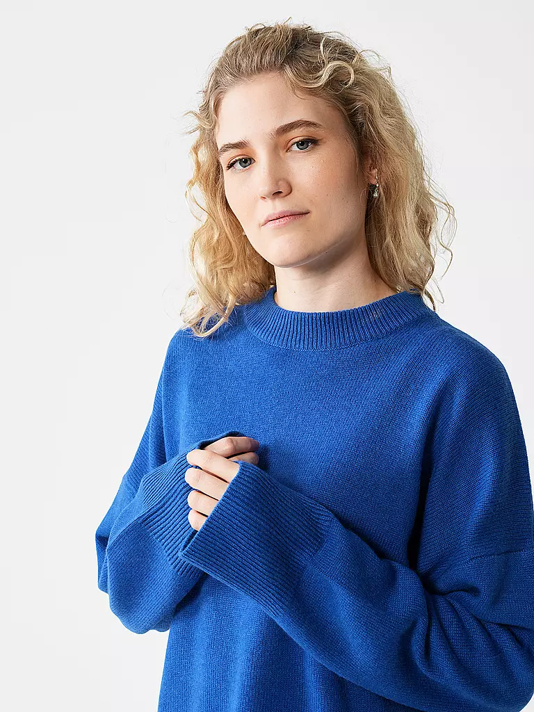 DAVIDA | Kaschmirpullover | dunkelblau