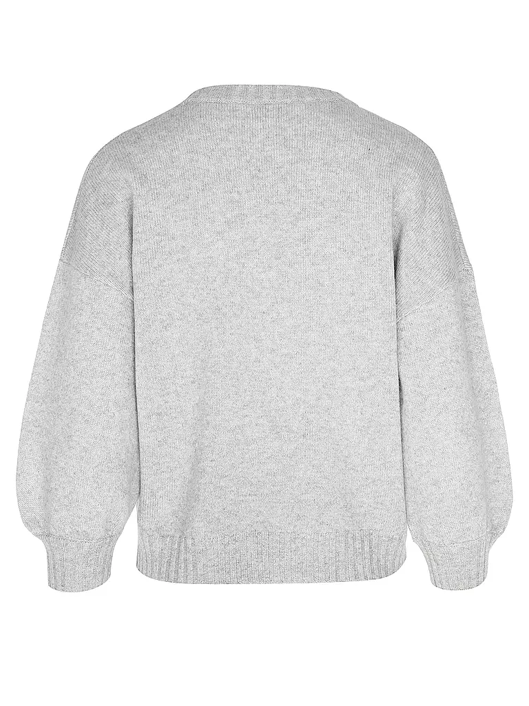 DAVIDA | Kaschmirpullover | grau