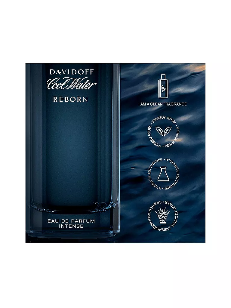 DAVIDOFF | Cool Water Reborn Eau de Parfum Intense for Men 100ml | keine Farbe