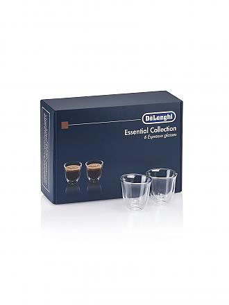 DELONGHI | Espressoglas 6er Set doppelwandig DLSC300