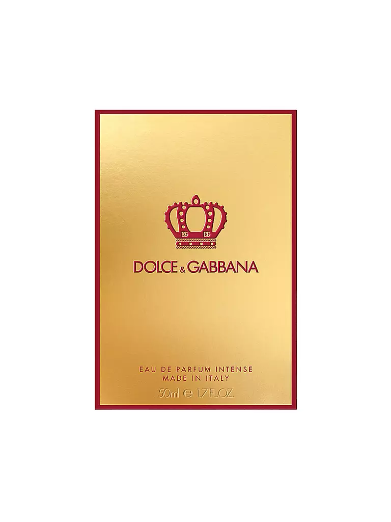 DOLCE&GABBANA | Q by Dolce&Gabbana Eau de Parfum Intense 50ml | keine Farbe