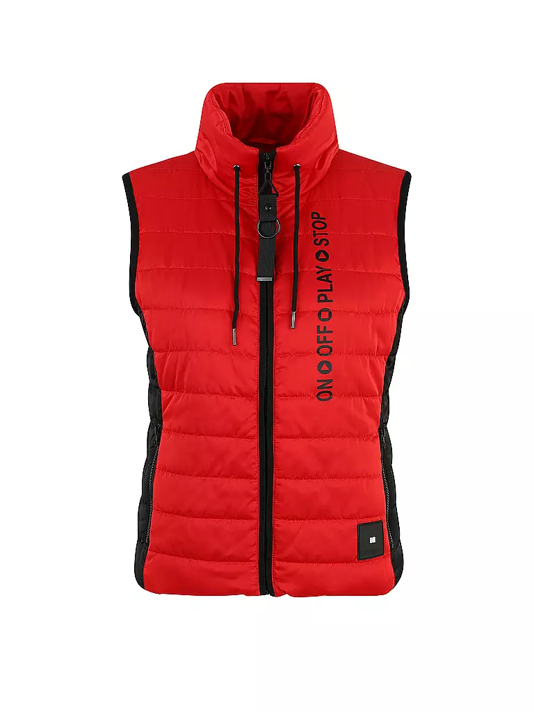 DORIS STREICH | Steppgilet | rot