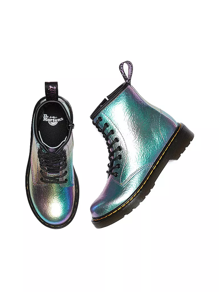 DR. MARTENS | Mädchen Schnürboots 1460 J CRINKLE | bunt