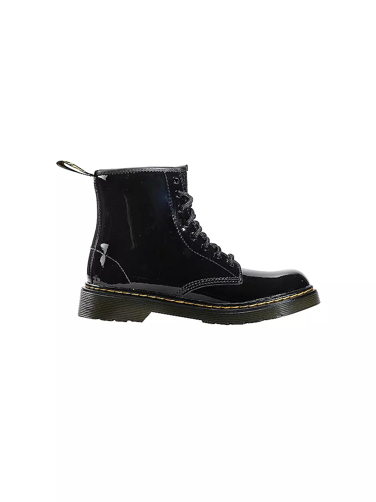 DR. MARTENS | Mädchen Schnürboots 1460 PATENT LAMPER | schwarz