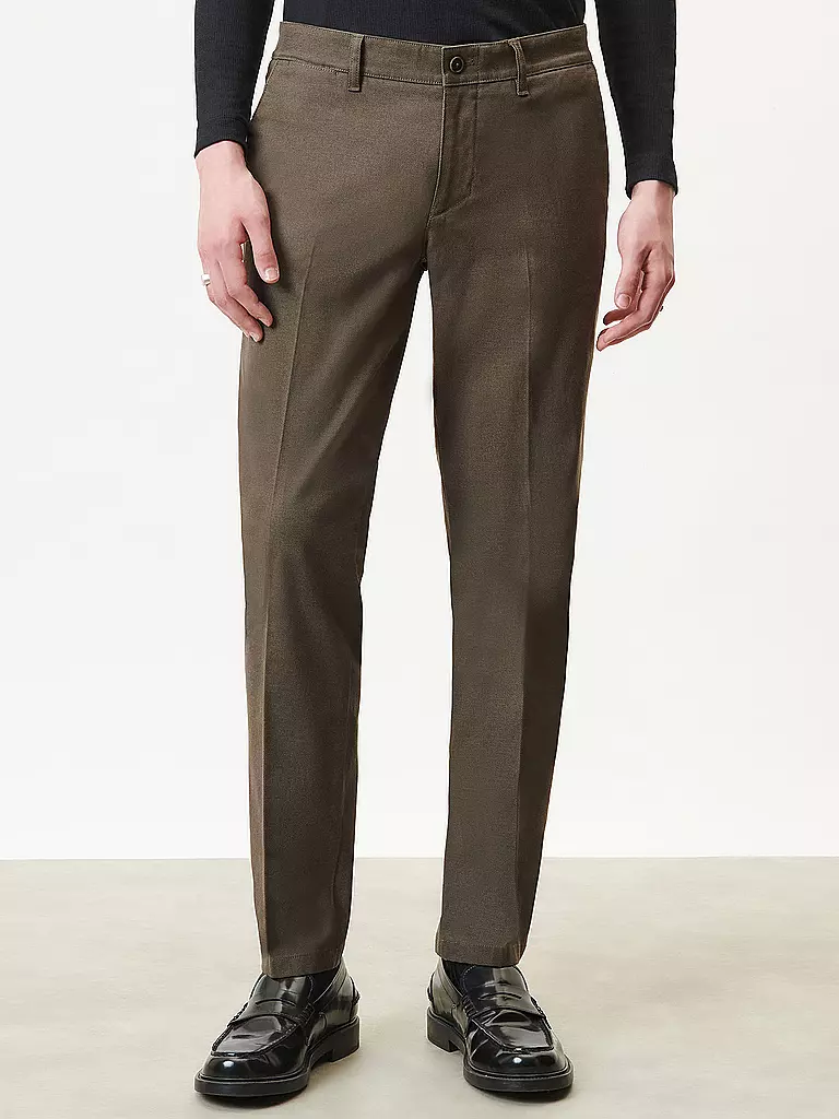 DRYKORN | Chino Slim Fit MAD 10 | braun