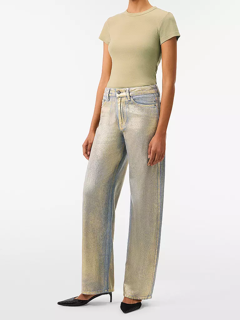 DRYKORN | Jeans Wide Leg  | gold