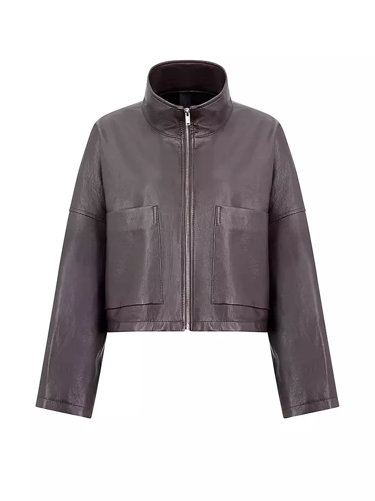 DRYKORN | Lederjacke ELSTOW | braun