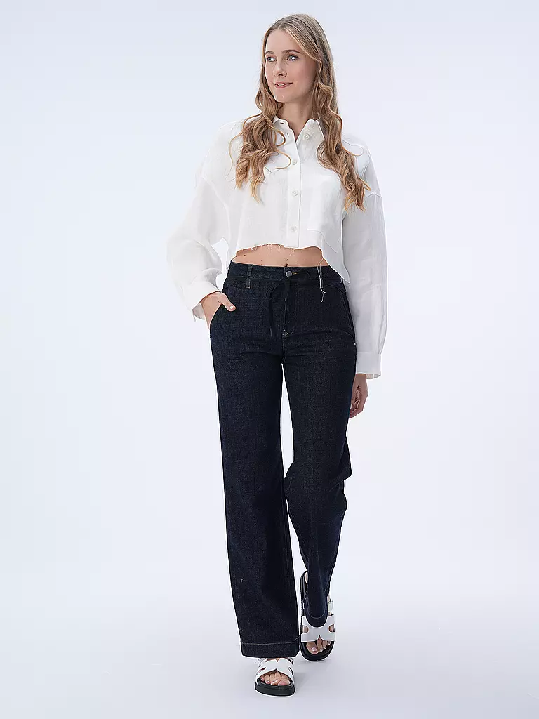 DRYKORN | Overshirt Cropped Fit DANU  | weiss