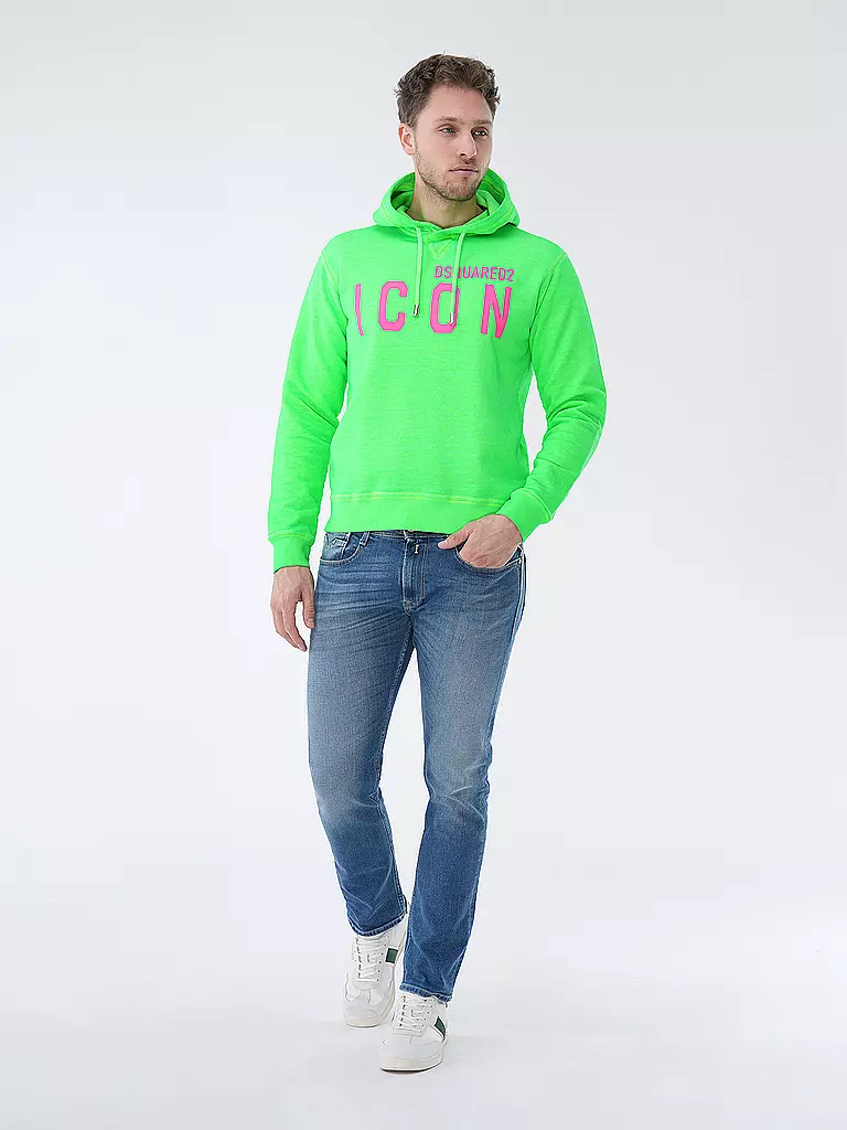 DSQUARED2 | Kapuzensweater - Hoodie | hellgrün