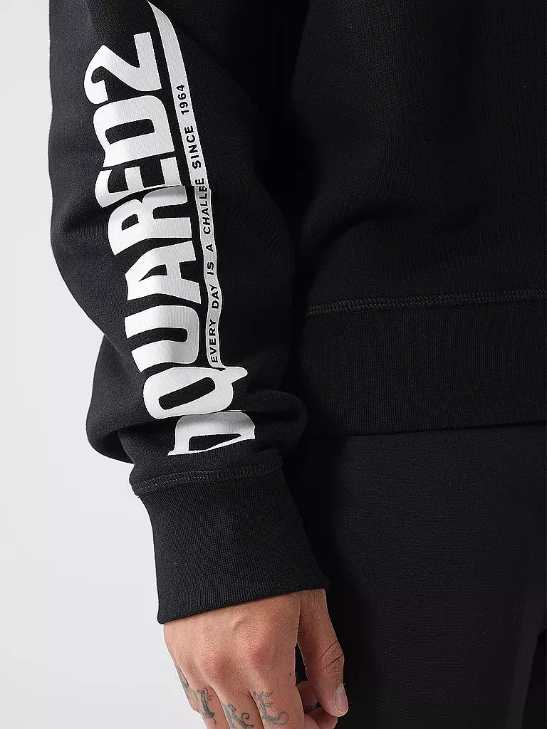 DSQUARED2 | Kapuzensweater - Hoodie | schwarz