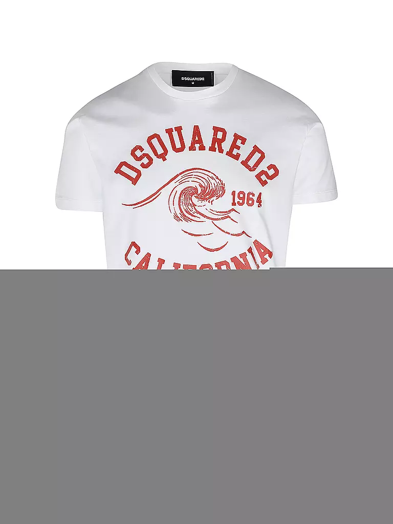 DSQUARED2 | T-Shirt CALIFORNIA | weiss