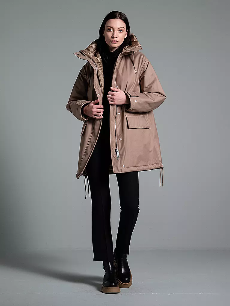 DUNO | Wendejacke - Parka | beige