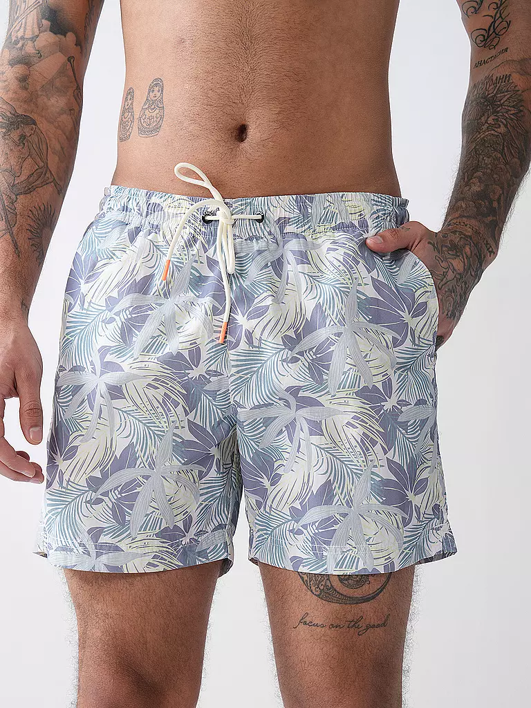 ECOALF | Badeshorts BEQUIAALF | hellgrau