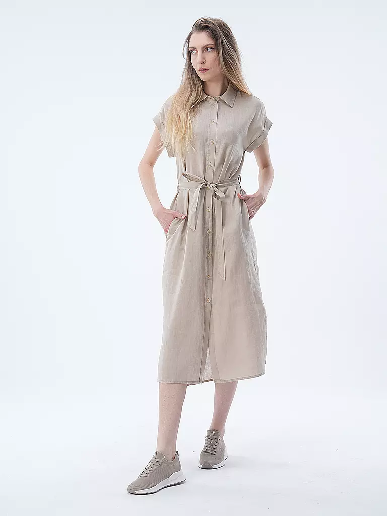 ECOALF | Midikleid AMATISAALF | beige