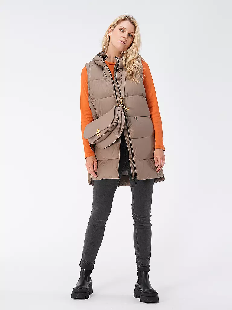 ECOALF | Steppgilet MARANGUALF | beige