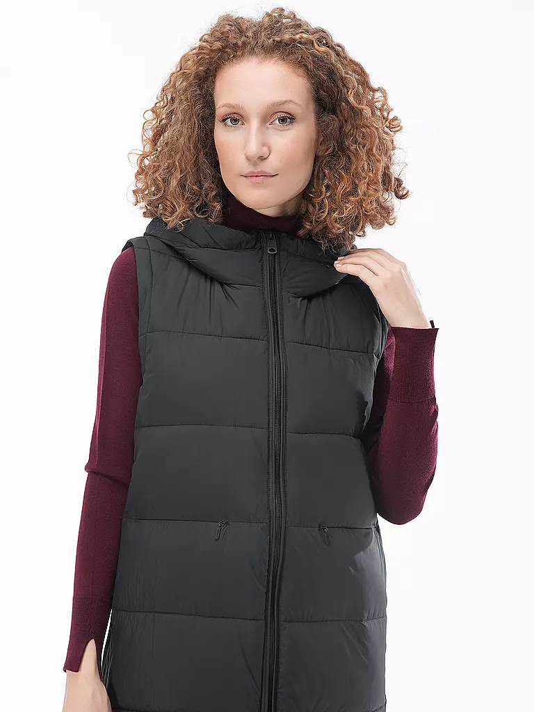 ECOALF | Steppgilet MARANGUALF | schwarz