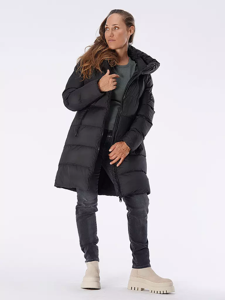 ECOALF | Steppjacke | schwarz