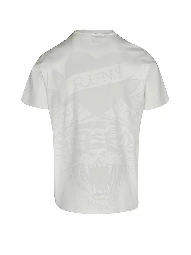 ED HARDY | T-Shirt WILD TIGER | hellgrau