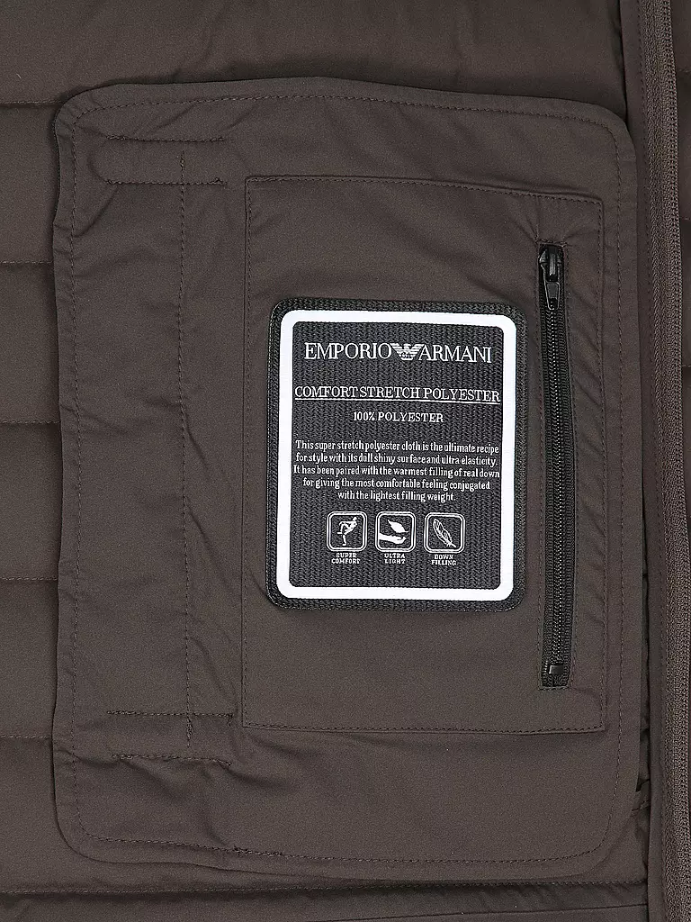 EMPORIO ARMANI | Daunenjacke  | olive