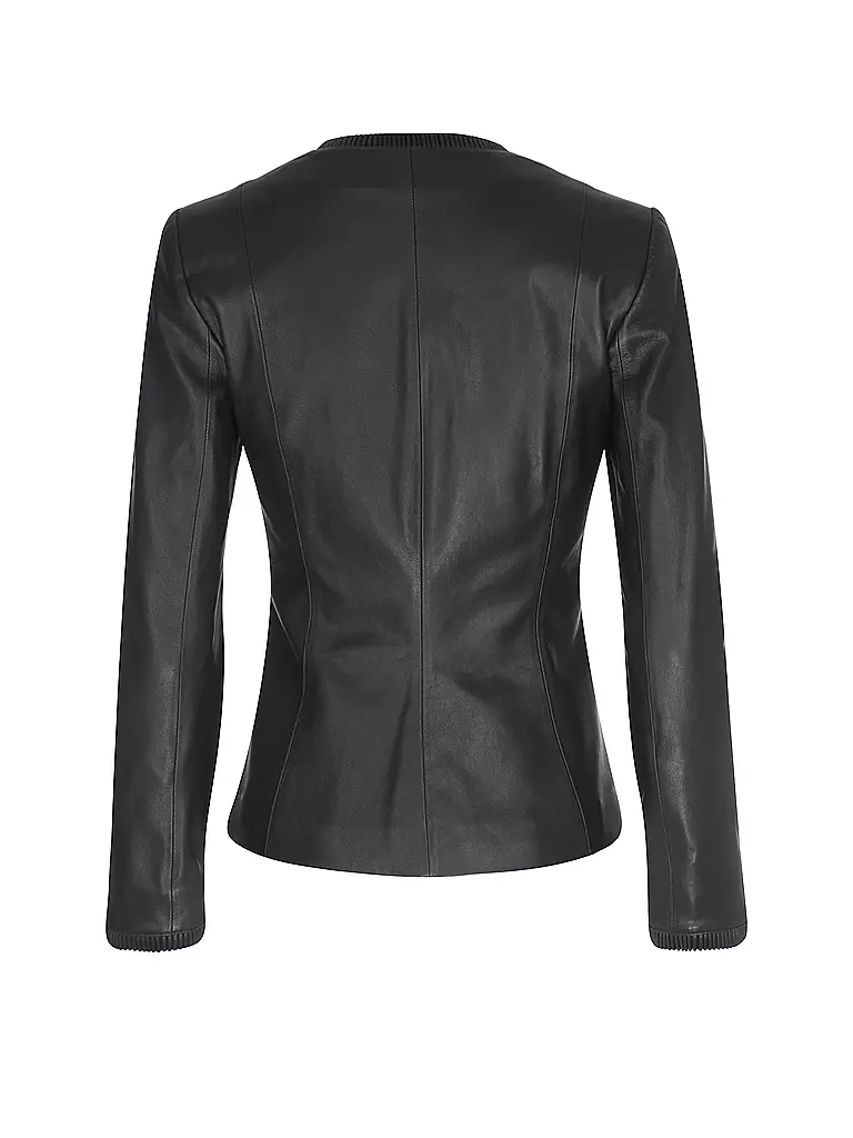 EMPORIO ARMANI | Lederjacke | schwarz