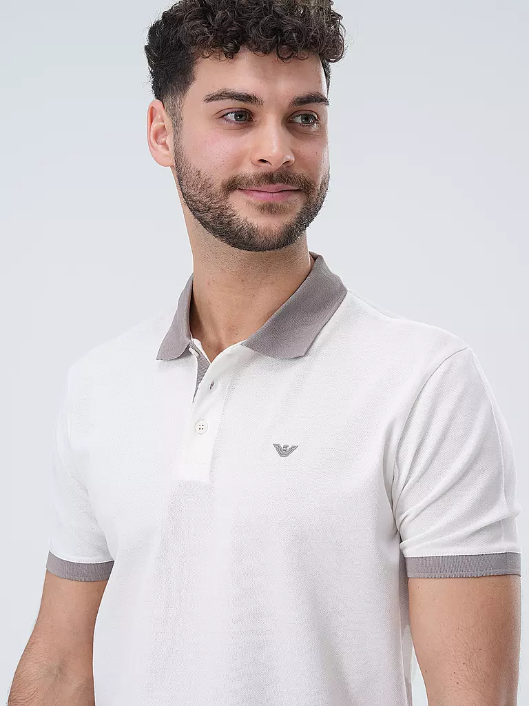 EMPORIO ARMANI | Poloshirt  | weiss