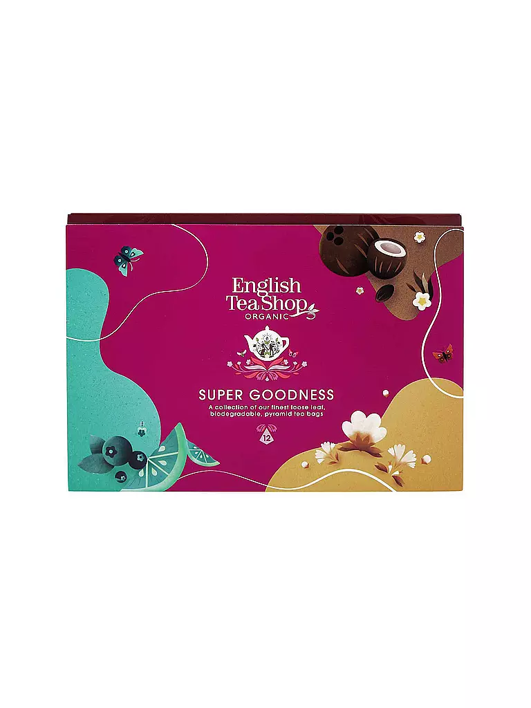 ENGLISH TEA SHOP | Geschenkbox Super Goodness 12 Beutel | bunt