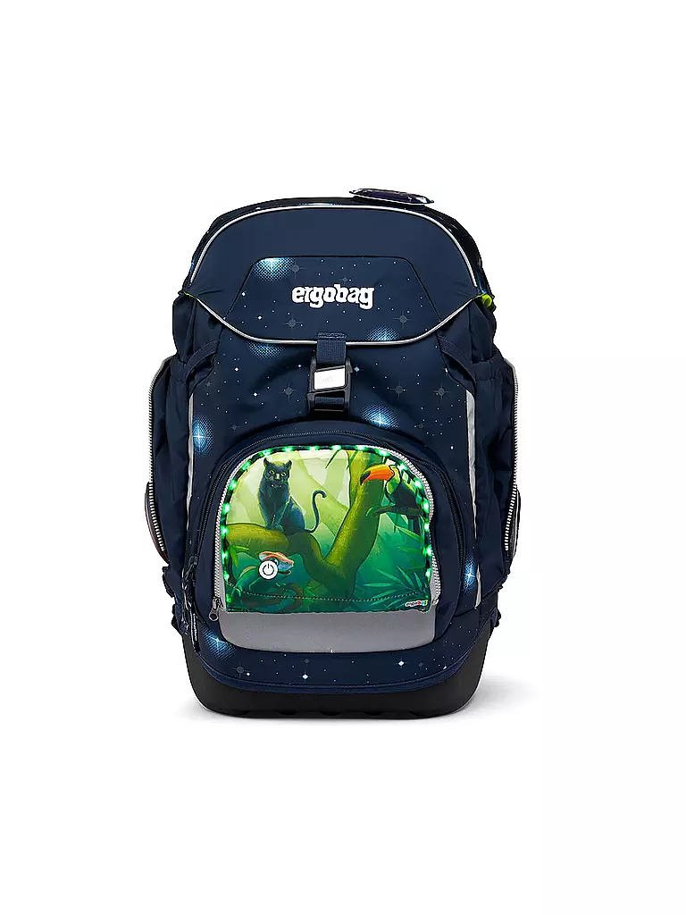 ERGOBAG | Zip Set Zippies LED Jungle | bunt