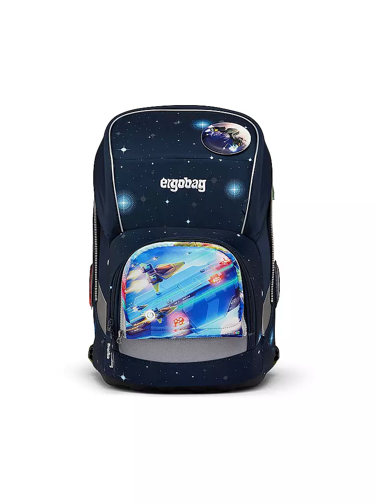 ERGOBAG | Zip Set Zippies LED Raumschiff | bunt