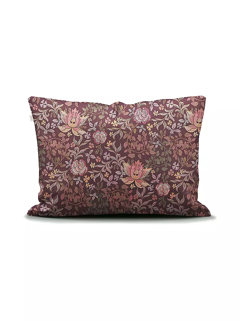 ESSENZA | Satin Bettwäsche 70x90cm/140x200cm OPHELIA Plum Wine | beere