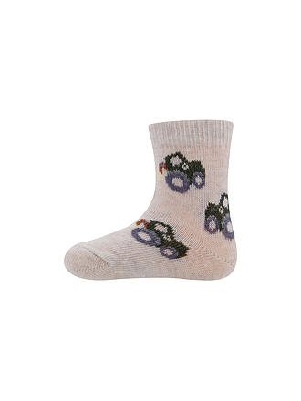 EWERS | Baby Socken Traktor 2er Pkg. grau