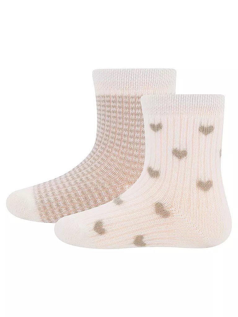 EWERS | Baby Socken 2er Pkg. natur | creme