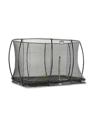 EXIT TOYS | Silhouette Bodentrampolin 244x366cm mit Sicherheitsnetz