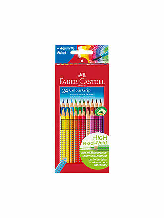 FABER-CASTELL | Colour Grip Buntstift, 24er Kartonetui