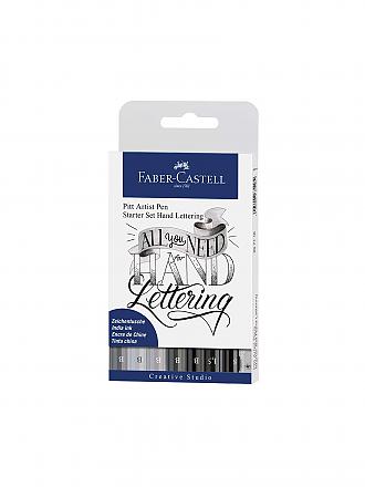 FABER-CASTELL | Tuschestift Pitt Artist Pen Lettering Starter Set 8-er