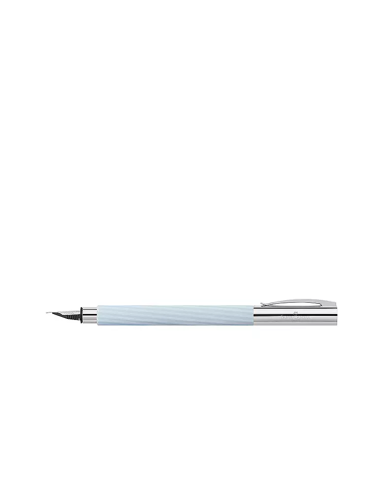 FABER-CASTELL | Füllhalter AMBITION ITALIC ICE BLUE M | keine Farbe